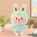 Plush Labubu Stuffed Toy & Labubu Exciting Macaron Pendant - 35cm