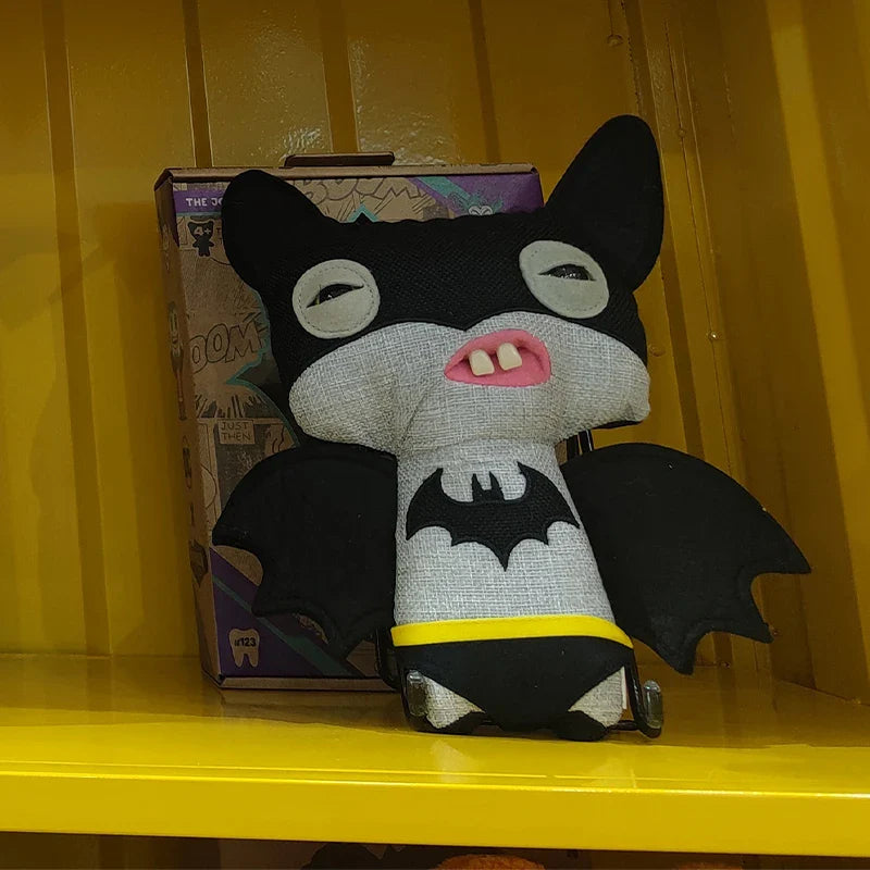Fuggler Plush Toys Ugly Monster Batman Superman Plush Dolls 22cm