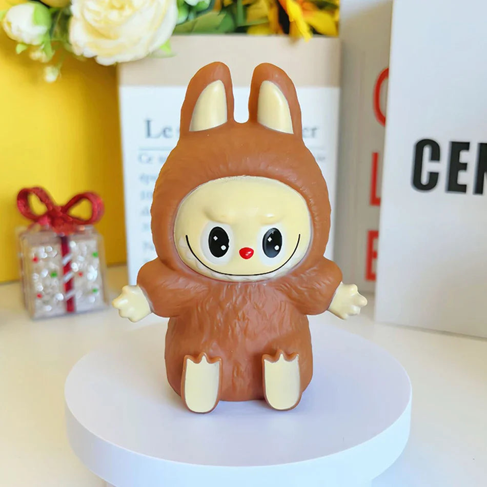 Labbubu Adorable Cartoon Plush Night Light - Soft Glow Bedside Companion for Sleep Guardian of Every Night Ideal Birthday Gift 01