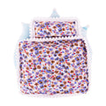 Mini Doll's Accessories Set For Labubu Doll Bed+Quilt+Pillow Pajamas Sleeping Bag Dollhouse Toys XM2234