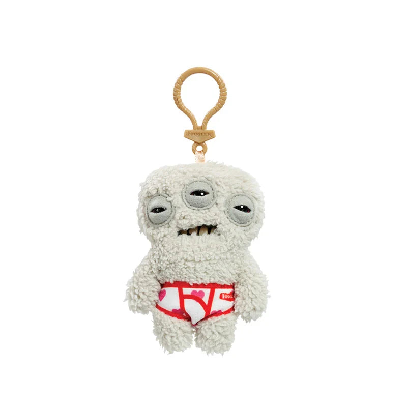Plush Fuggler Ugly Monsters Teeth Plush Keychain Pendant Toy Annoyed Alien 1
