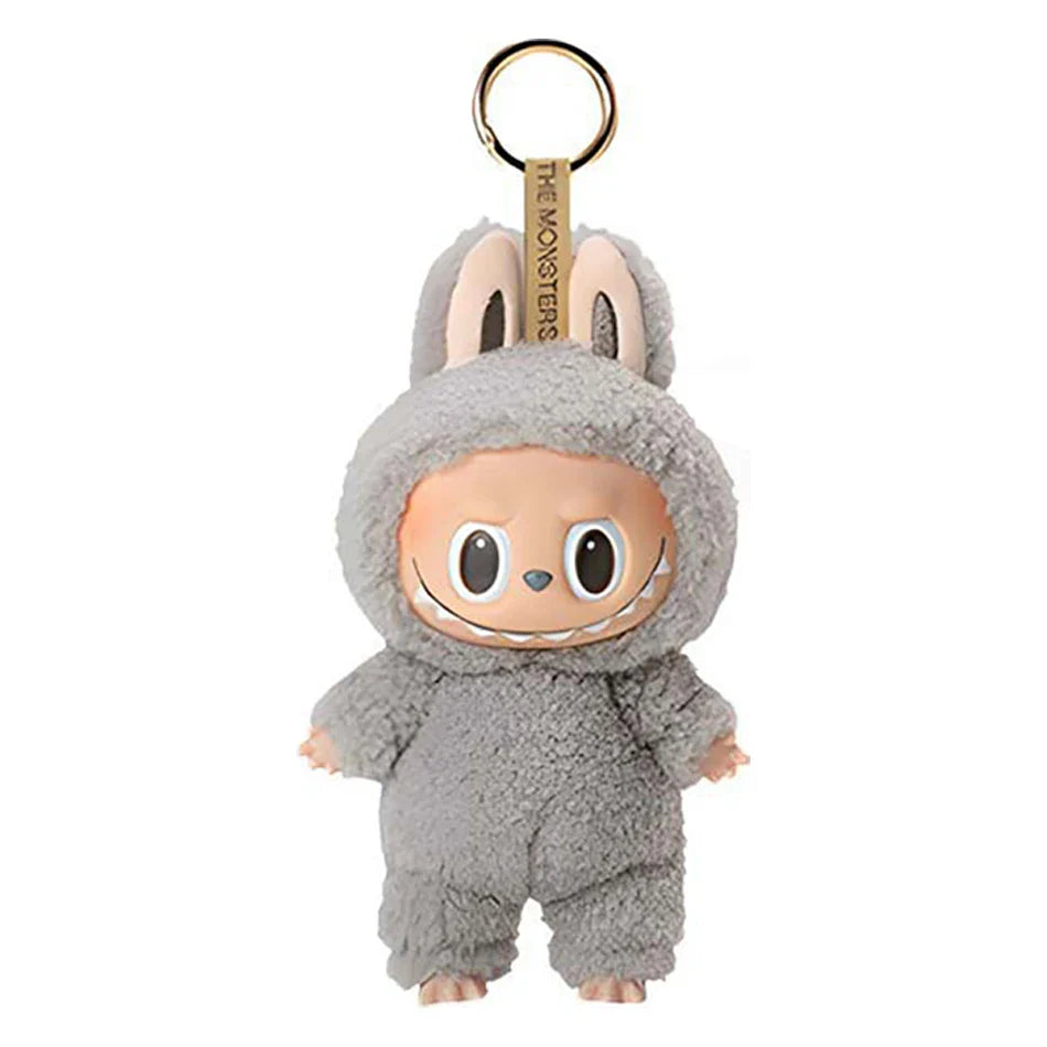 Plush Labubu Stuffed Toy & Labubu Exciting Macaron Pendant - 35cm