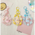 Labubu Doll Keychain Beaded Backpack Pendant
