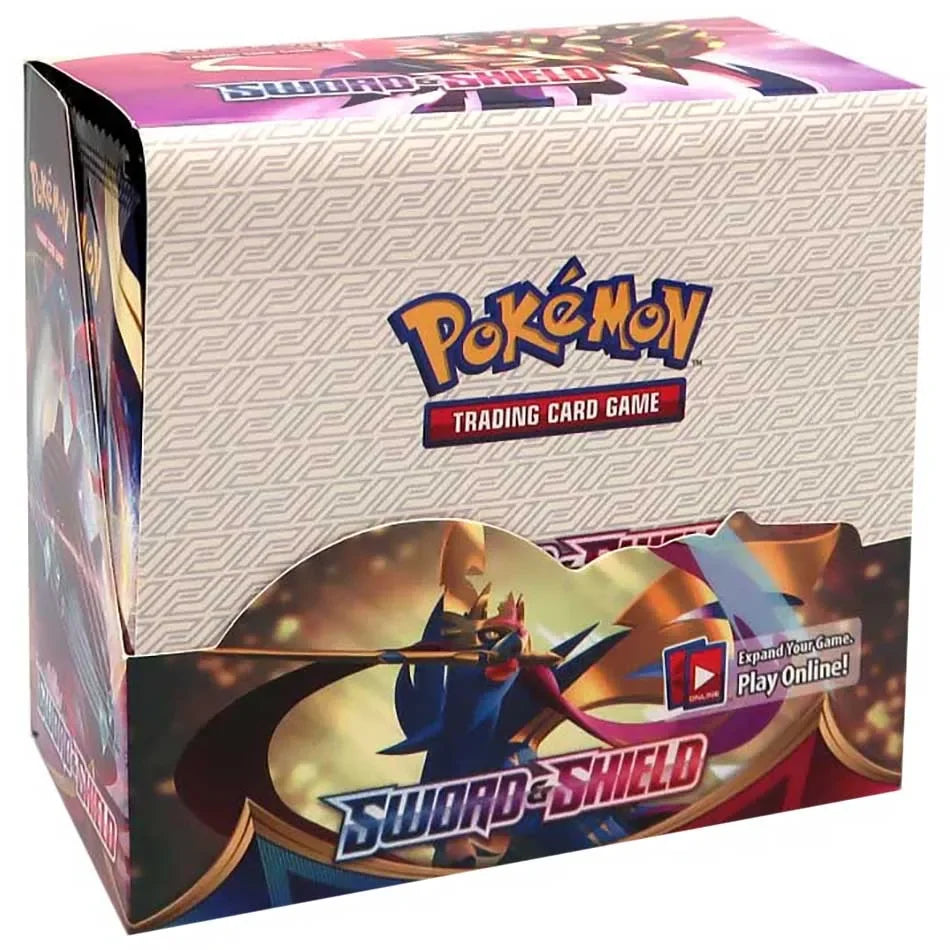 324pcs Pokemon TCG: Sword & Shield-Fusion Strike Booster Display Box (36 Packs) Light Grey