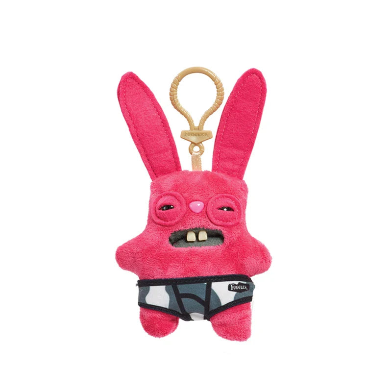 Plush Fuggler Ugly Monsters Teeth Plush Keychain Pendant Toy Rabid Rabbit