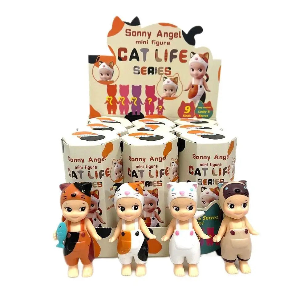 Sonny Angel Blind Box 20th Anniversary Harvest Series Fruit and Vegetable Anime Figures Ornaments Dolls Fans Children Gift 9PCS
