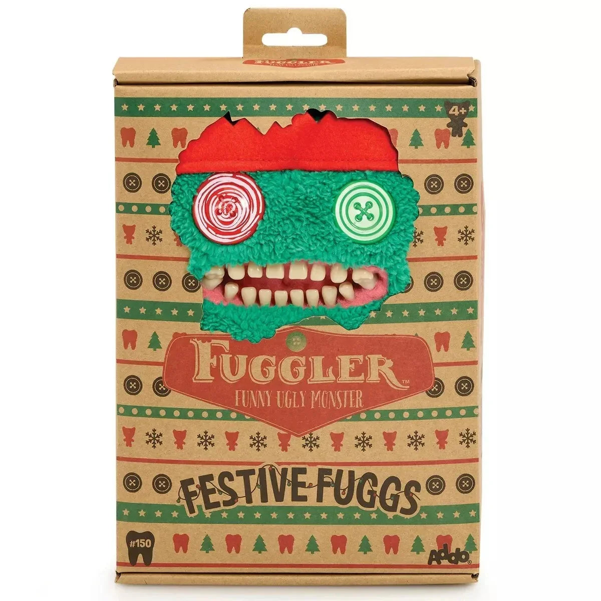 Fuggler Gremlins Edition Ugly Monster Stuffed Toy Red