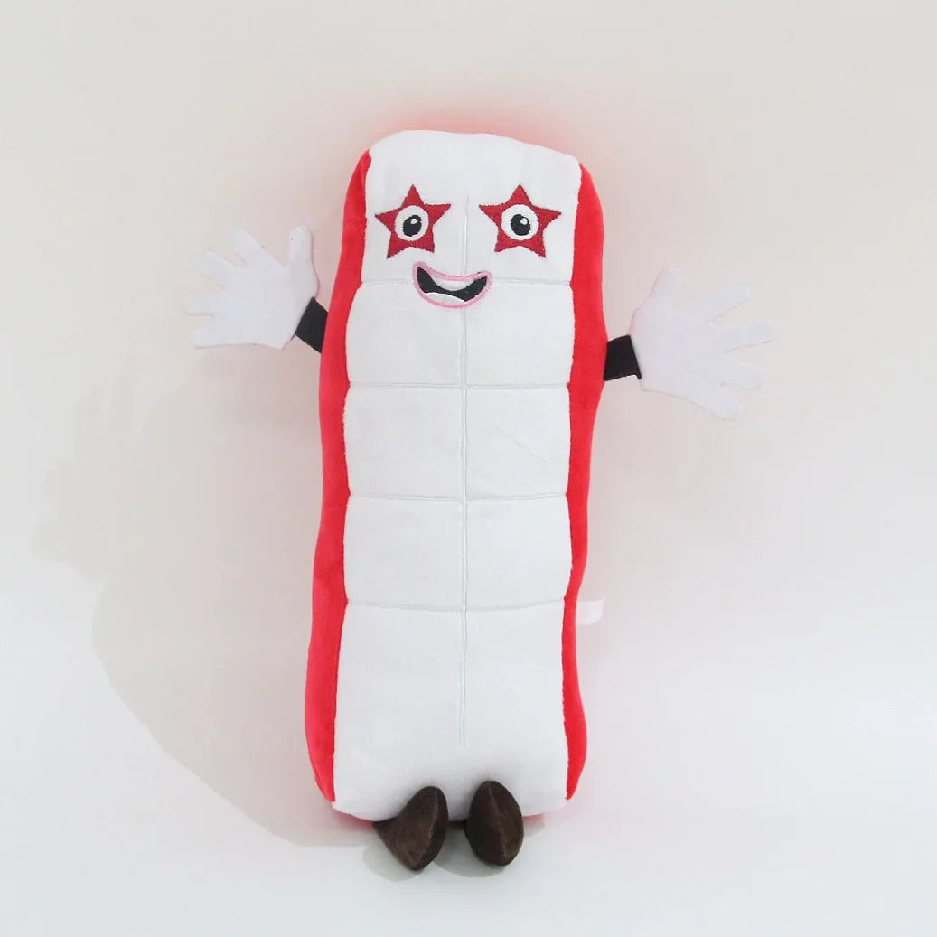 (10 Pack) Plush Numberblocks Stuffed Toy - 14-28cm