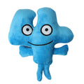 Plush One Two Four X Six Battle For Dream Island Stuffed Toy - 15-30cm X - 16CM