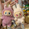 Labubu The Monsters Sit-Down Party First and Second Generation mPlush Doll - 17cm