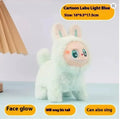 Labubu Electric Dog – Singing Plush Toy with Glowing Face & Wagging Tail (16cm)