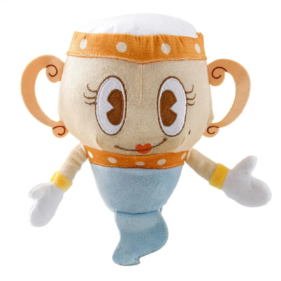 Plush Cuphead Stuffed Toys 19-28cm E - 23CM
