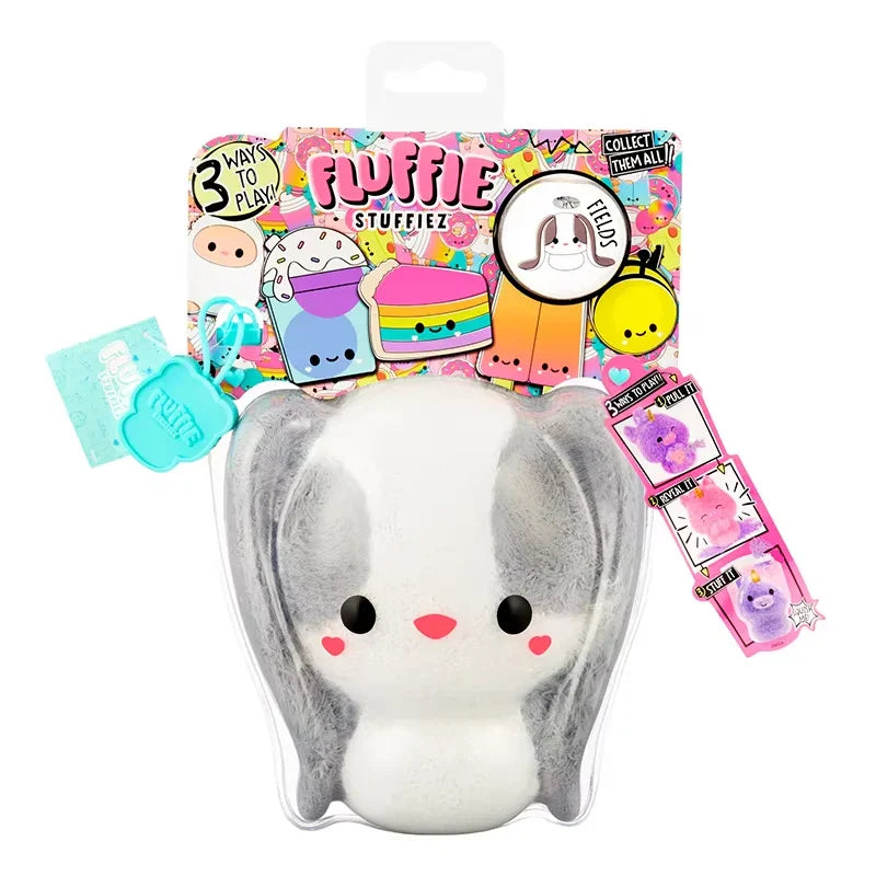 Plush Fluffie Stuffiez Collectible Stuffed Toy White