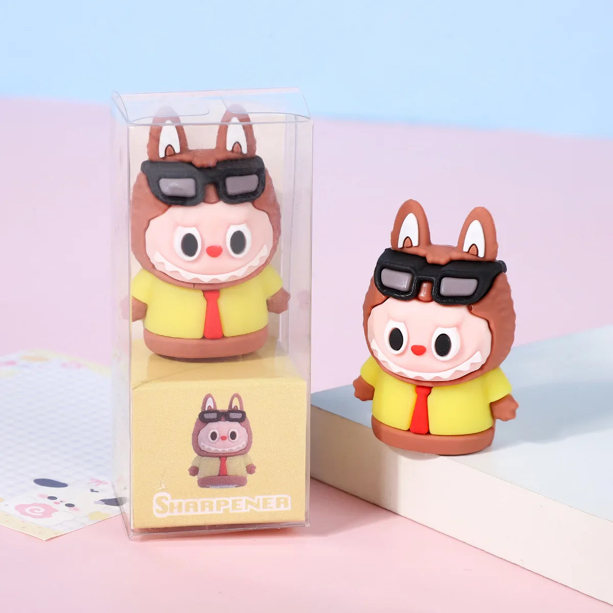 Labubu Pencil Sharpener - 24 Pack