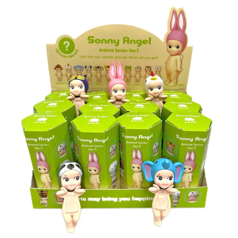 Sonny Angel Blind Box 20th Anniversary Harvest Series Fruit and Vegetable Anime Figures Ornaments Dolls Fans Children Gift 12PCS