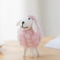 Plush Mini Felt Sheep Stuffed Toy 11-16cm F 6 x 6 x 11cm