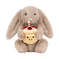 Plush Bashful Bunny Stuffed Toy