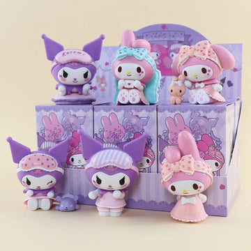 MINISO Sanrio Characters Pajamas Sweetheart Blind Box Figure Model