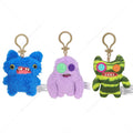 Plush Fuggler Ugly Monsters Teeth Plush Keychain Pendant Toy 3pcs 1