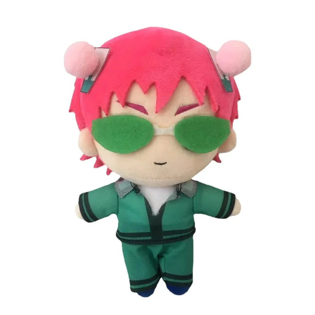 Plush The Disastrous Life of Saiki Kusuo Stuffed Toy - 20cm Red 20cm