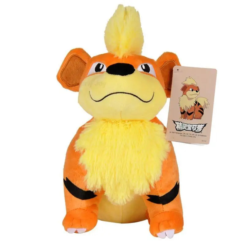Plush Pokemon Plush Charmander Squirtle Pikachu Plush Bulbasaur Stuffed Toy Growlithe 25cm