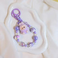 Labubu Doll Keychain Beaded Backpack Pendant