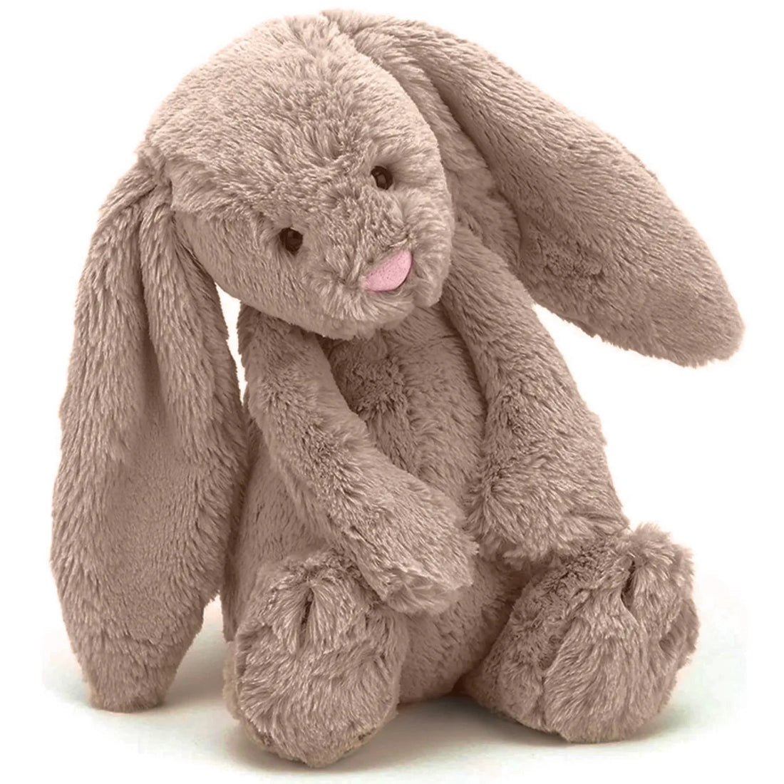 Plush Bashful Bunny Rabbit Stuffed Toy - 25cm Brown