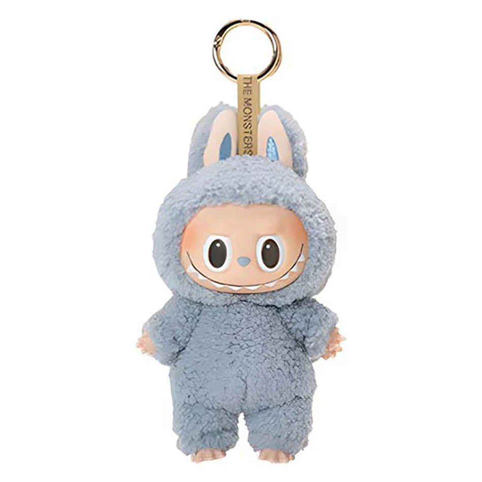 Plush Labubu Stuffed Toy & Labubu Exciting Macaron Pendant - 35cm