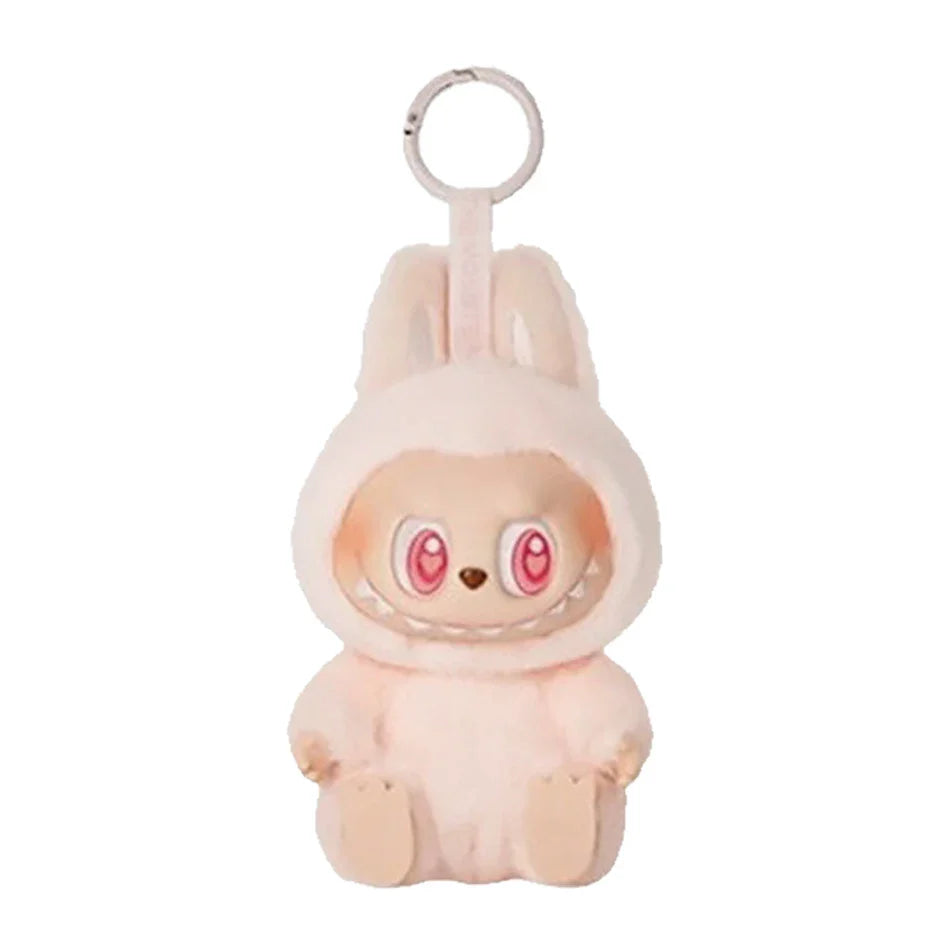 Plush Labubu Stuffed Toy & Labubu Exciting Macaron Pendant - 35cm