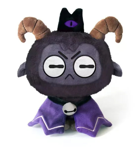 Plush Cult of The Lamb Stuffed Toy - 25cm Black