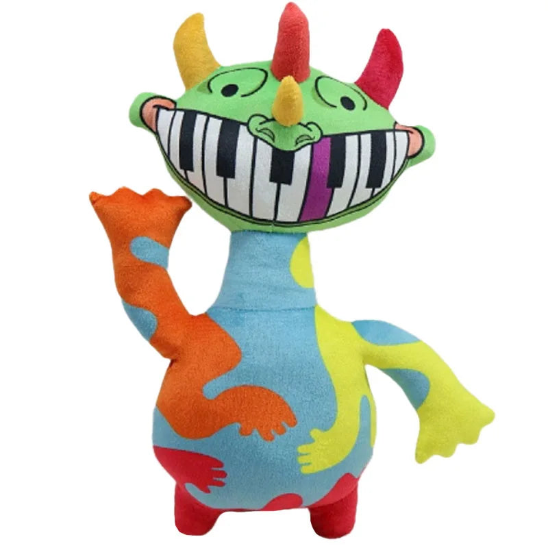 Plush Pianosaurus Nightmared Critters Stuffed Toy D