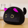 Plush Black Cat Stuffed Toy 9-70cm Purple