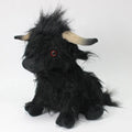 Plush Cute Highland Cow Stuffed Toy - 25cm