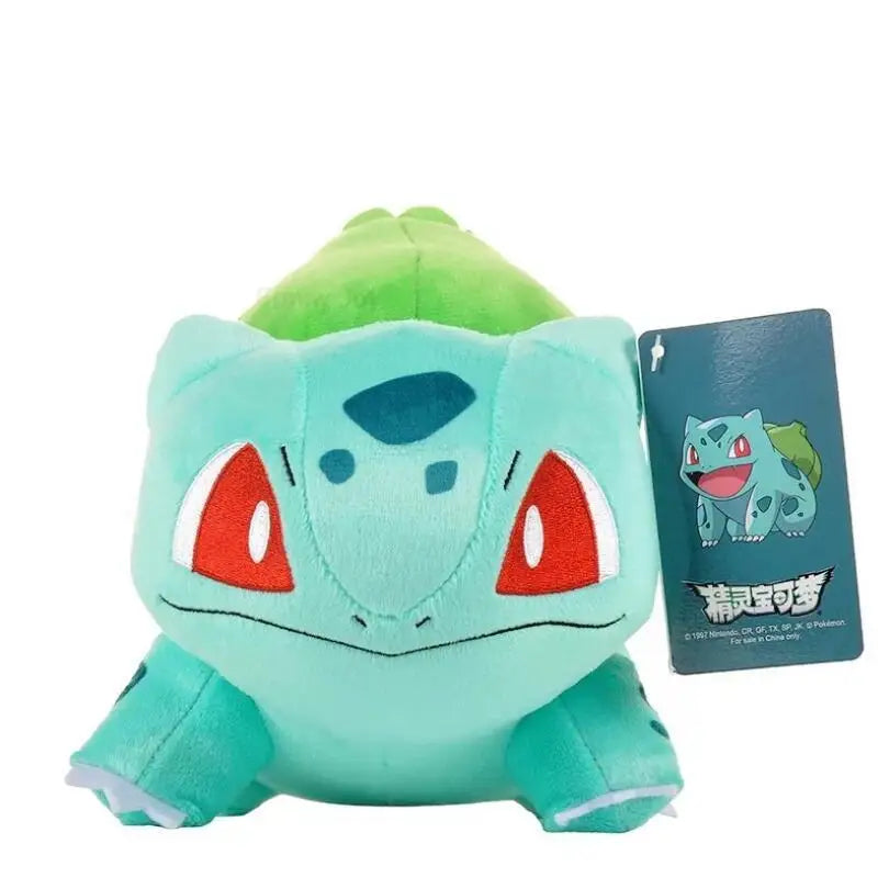 Plush Pokemon Plush Charmander Squirtle Pikachu Plush Bulbasaur Stuffed Toy Bulbasaur 18cm