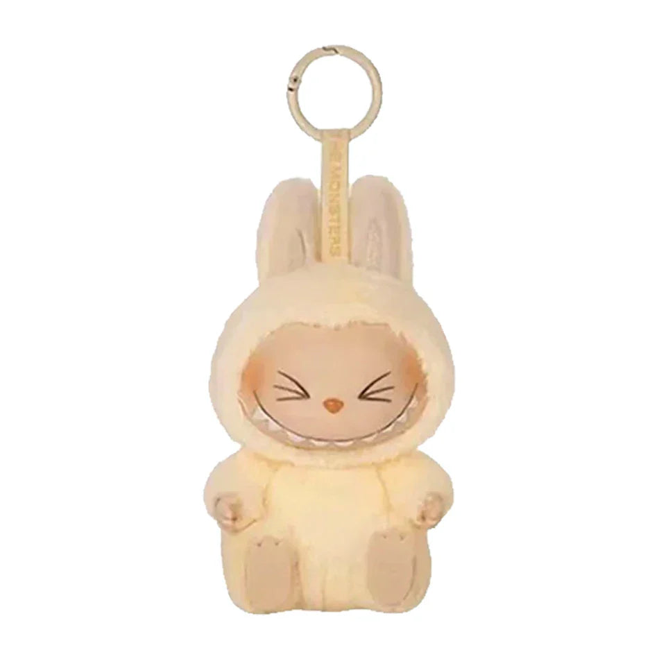 Plush Labubu Stuffed Toy & Labubu Exciting Macaron Pendant - 35cm