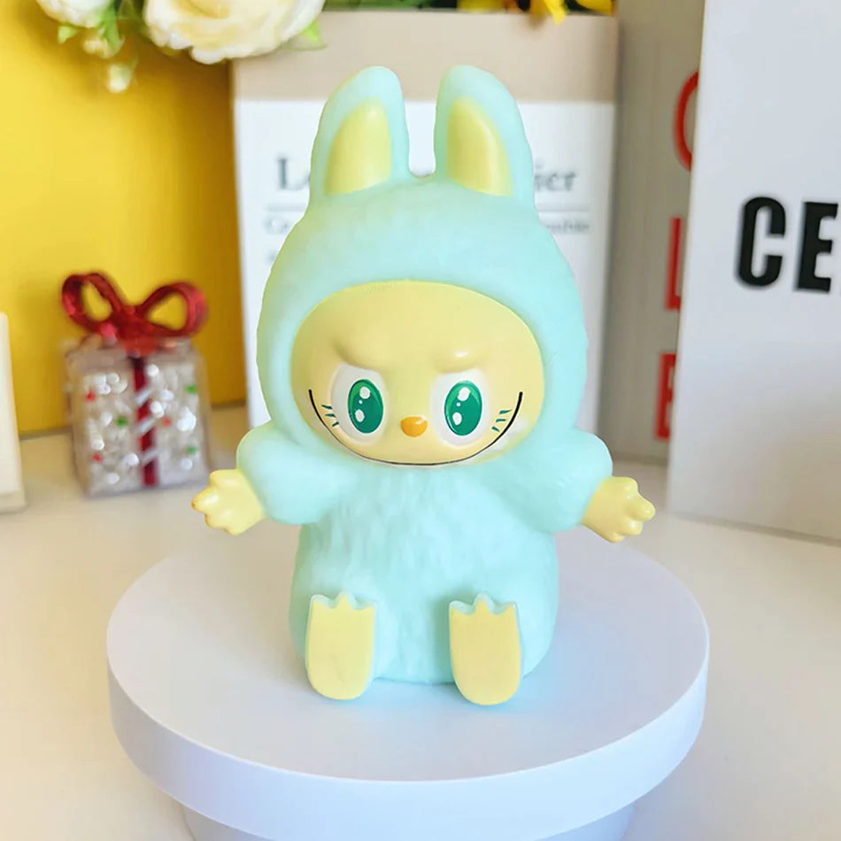 Labbubu Adorable Cartoon Plush Night Light - Soft Glow Bedside Companion for Sleep Guardian of Every Night Ideal Birthday Gift 03