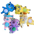 Plush Rainbow Teddy Lunar Funneh Stuffed Toy - 25CM 5pcs 25CM