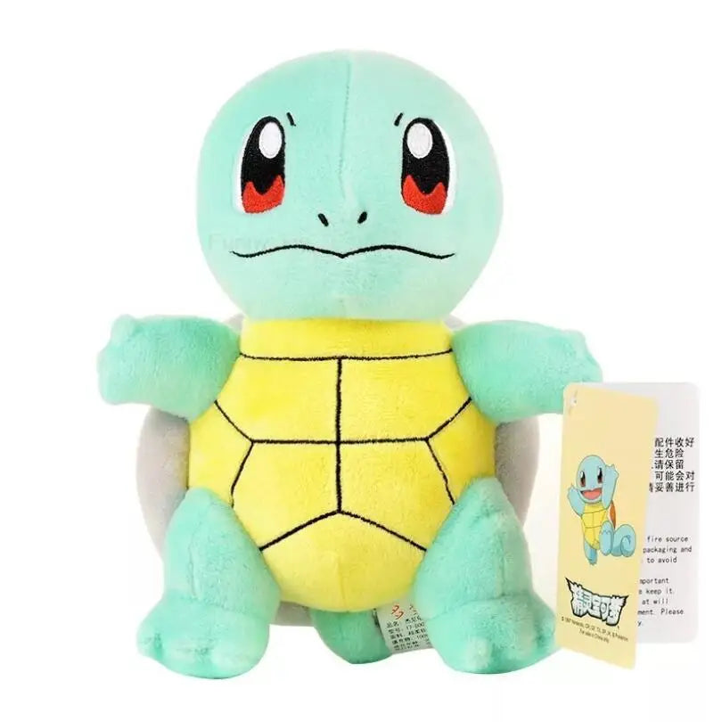 Plush Pokemon Plush Charmander Squirtle Pikachu Plush Bulbasaur Stuffed Toy Squirtle 20cm