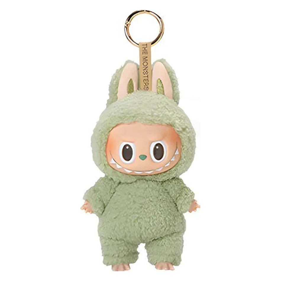 Plush Labubu Stuffed Toy & Labubu Exciting Macaron Pendant - 35cm