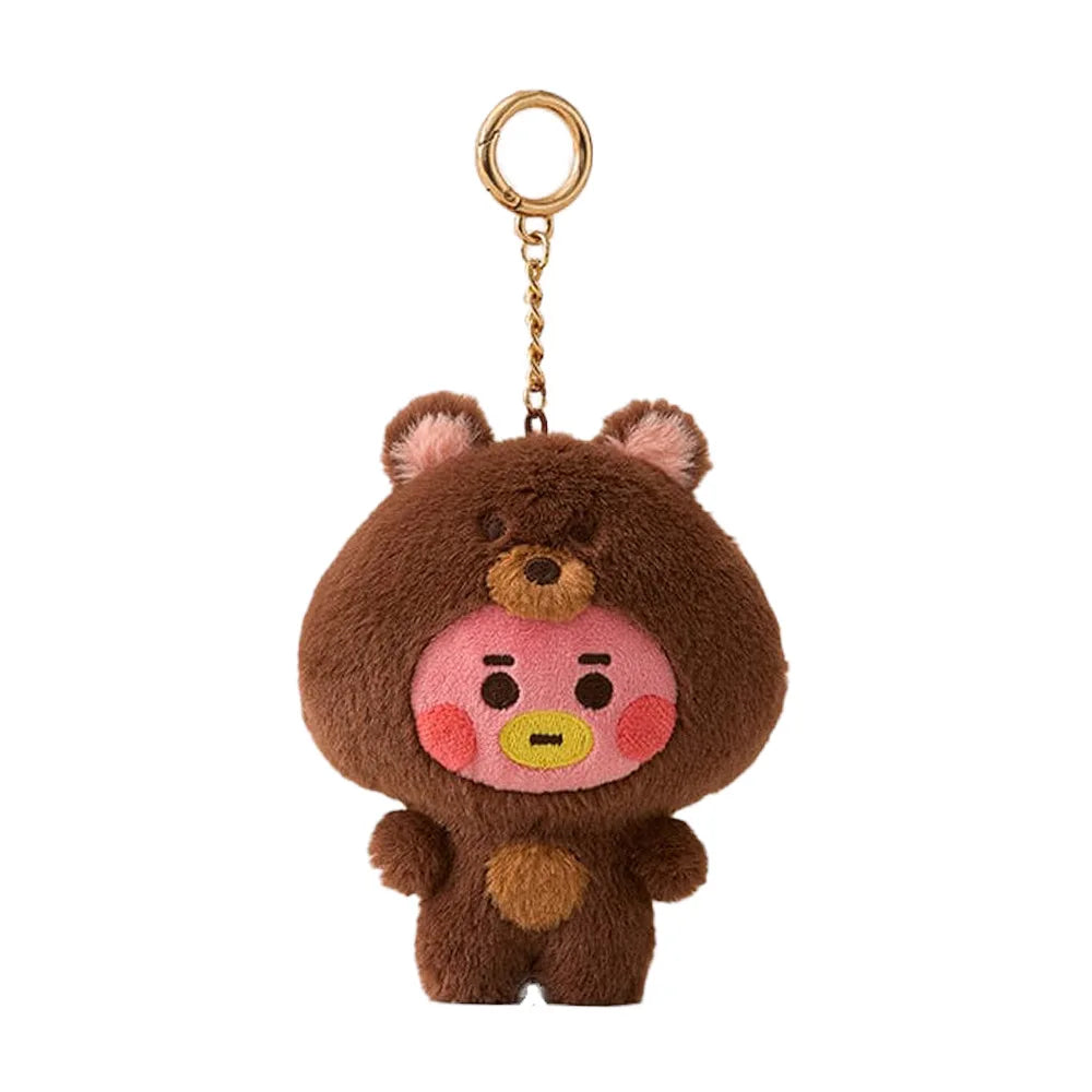 Zoo Series Plush Doll Keychain - 10cm tata