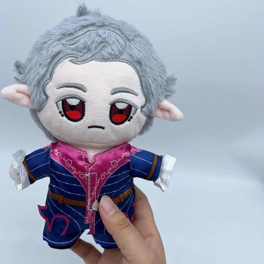Plush Astarion Baldur Stuffed Toy - 20cm Grey 20cm