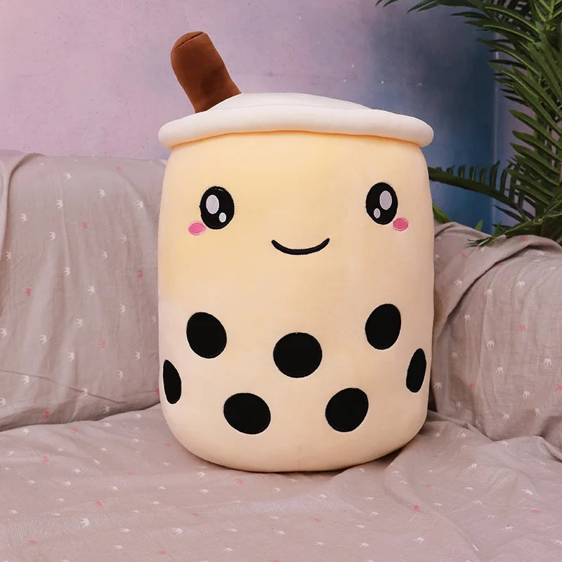 Plush Boba Bubble Tea Stuffed Toy - 25cm V