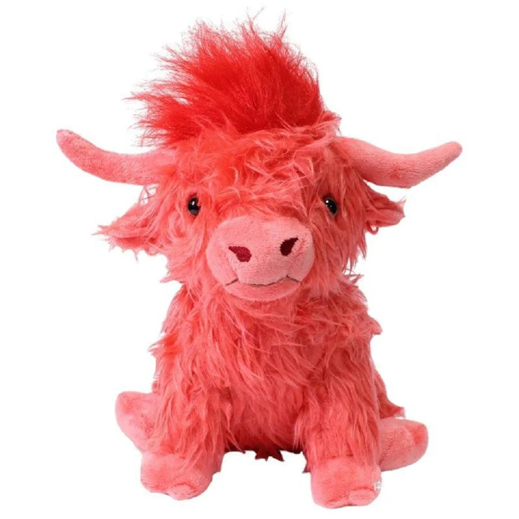 Plush Cute Highland Cow Stuffed Toy - 25cm 25cm C