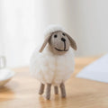 Plush Mini Felt Sheep Stuffed Toy 11-16cm B 6 x 6 x 11cm