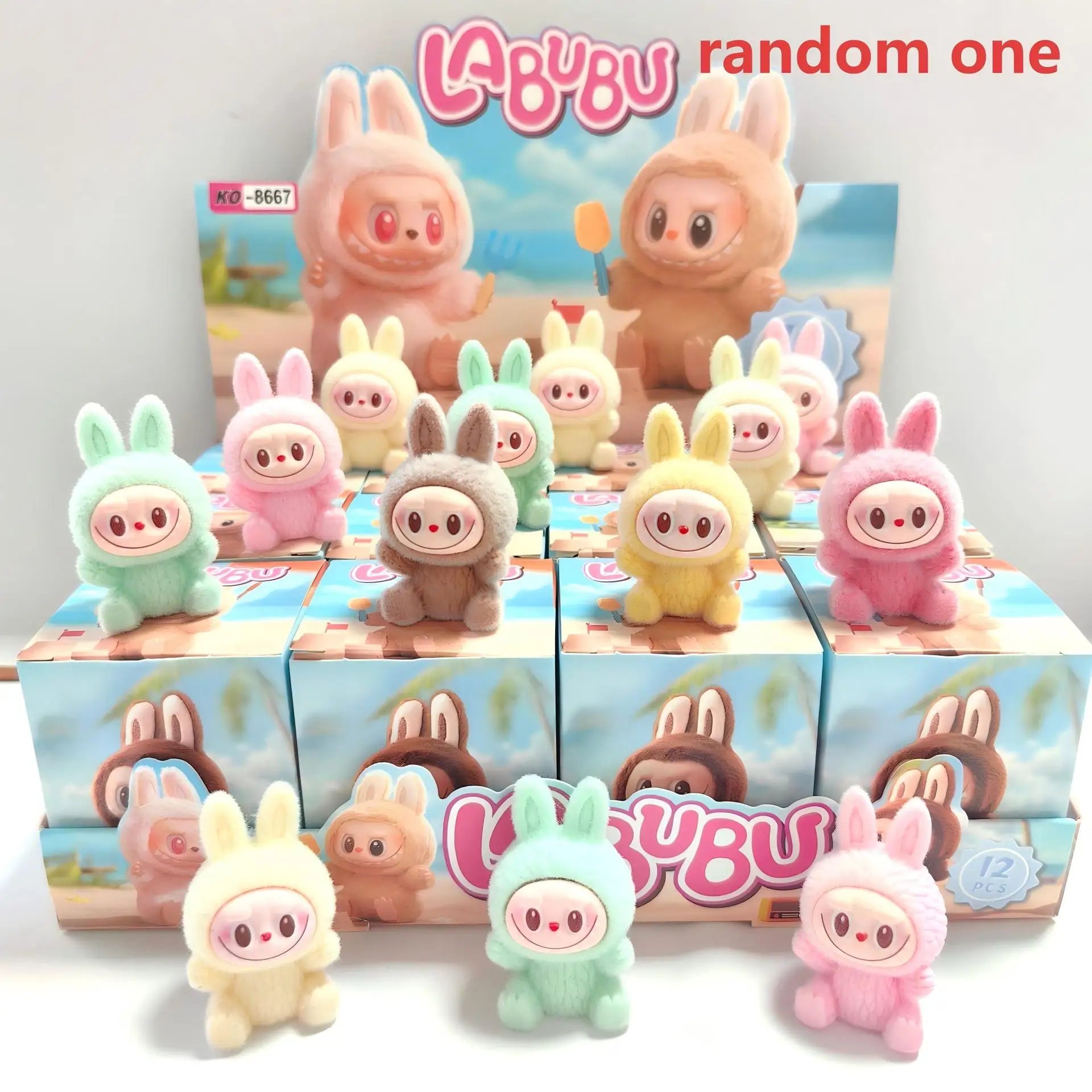 The Monsters Labubu Time to Chill & Lazy Yoga Vinyl Plush Dolls by Pop Mart
