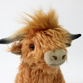 Plush Cute Highland Cow Stuffed Toy - 25cm