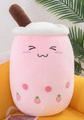 Plush Boba Bubble Tea Stuffed Toy - 25cm G