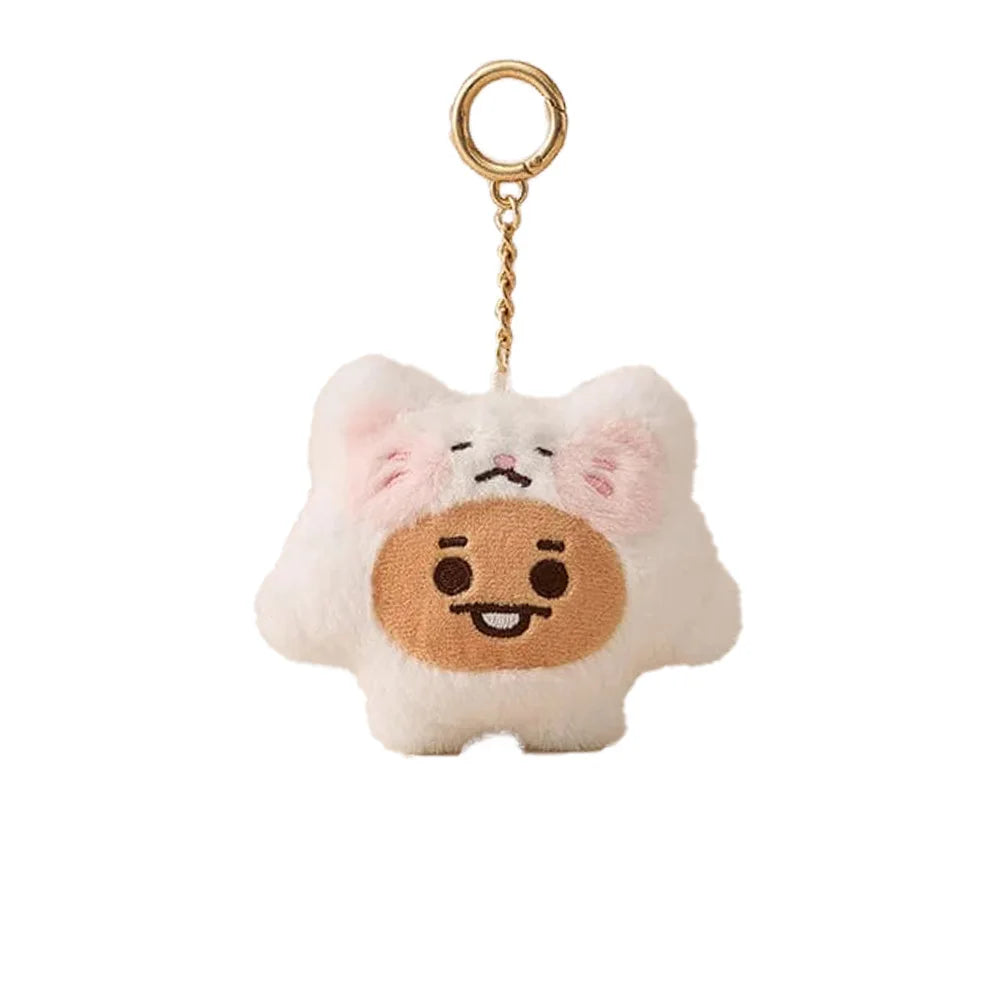 Zoo Series Plush Doll Keychain - 10cm shooky