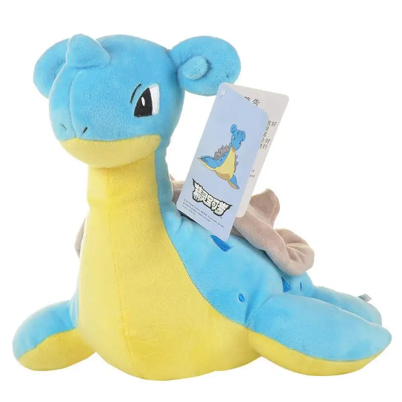 Plush Pokemon Plush Charmander Squirtle Pikachu Plush Bulbasaur Stuffed Toy Lapras 25cm