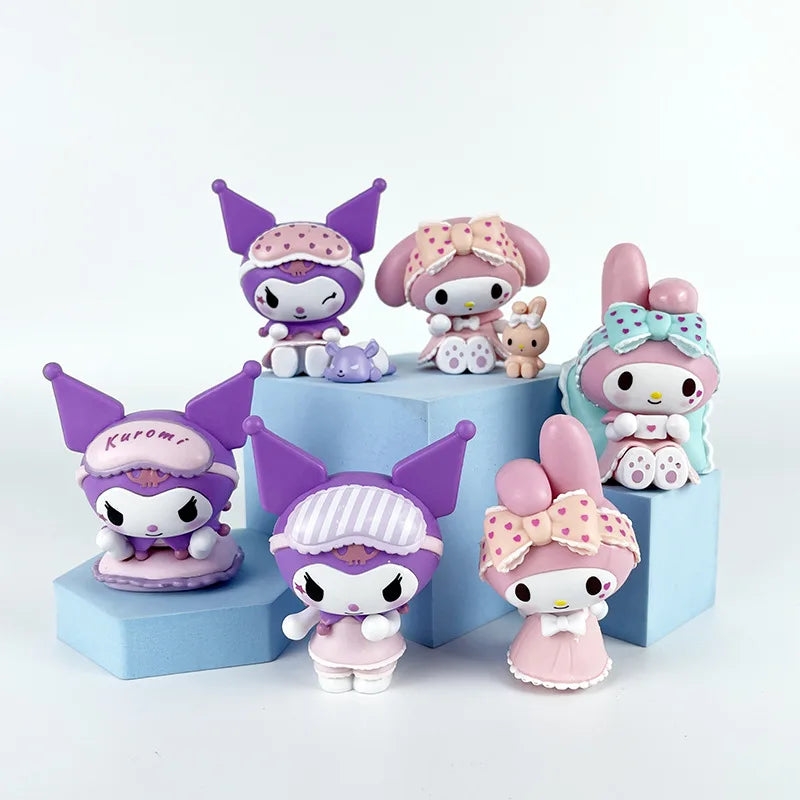 MINISO Sanrio Characters Pajamas Sweetheart Blind Box Figure Model